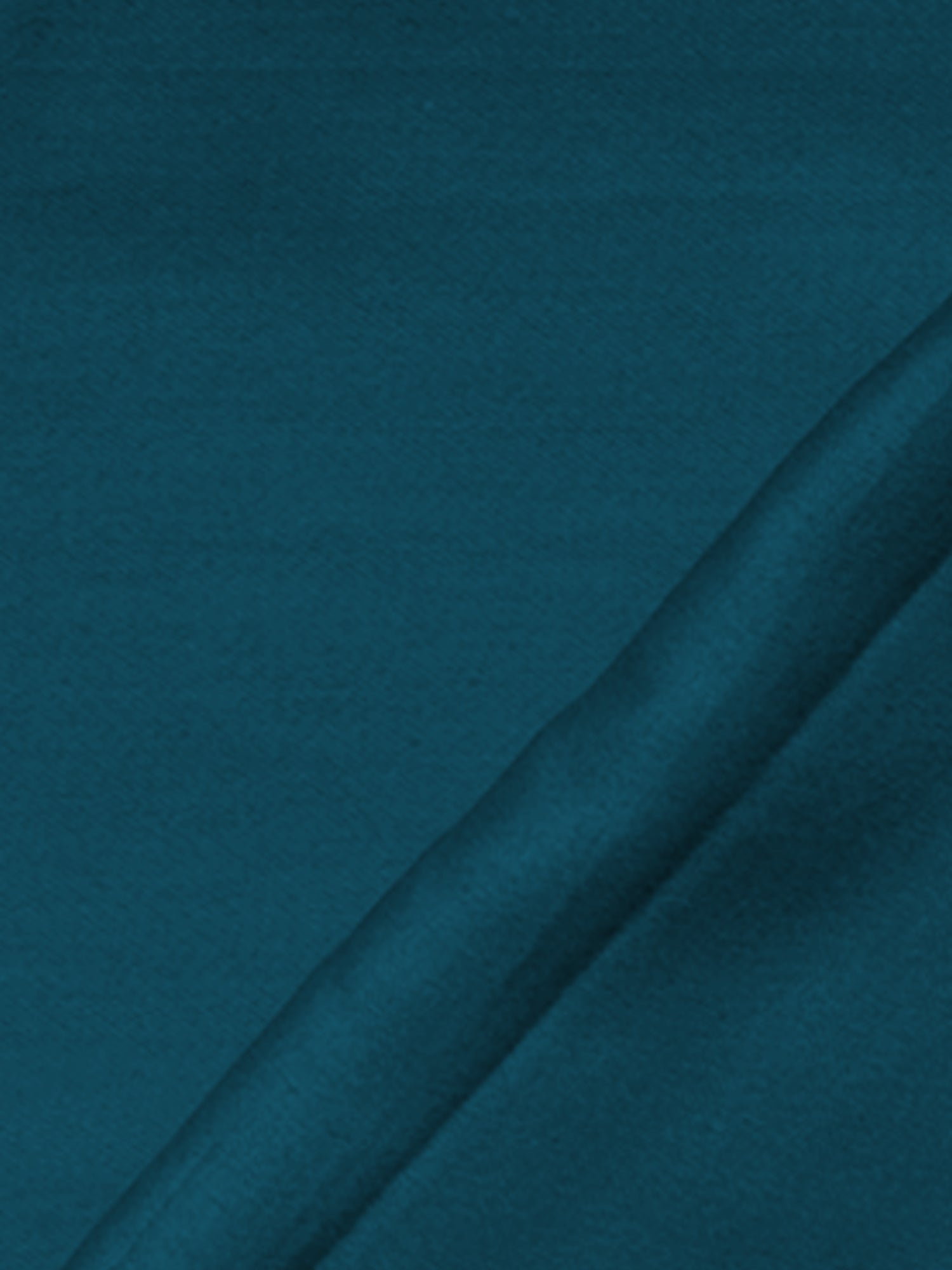 Dark Teal Bedsheet with 2 pillow covers: 300 TC cotton