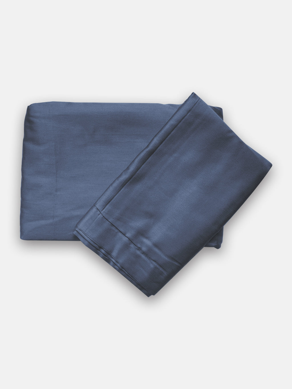 Navy Blue Bedsheet with 2 pillow covers: 300 TC cotton