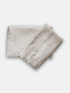 Light Grey Bedsheet with 2 pillow covers: 300 TC cotton