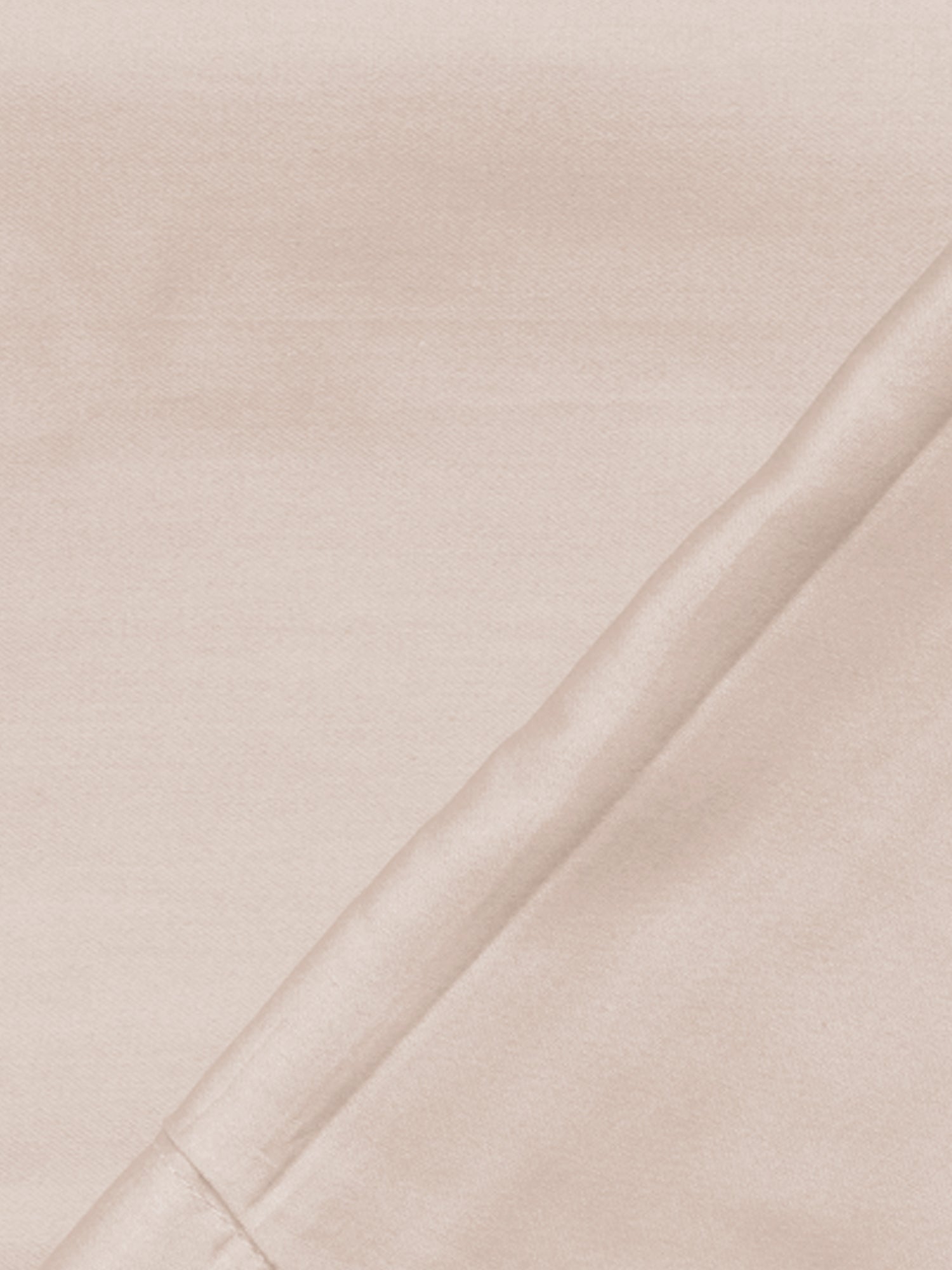 Light Beige Bedsheet with 2 pillow covers: 300 TC cotton