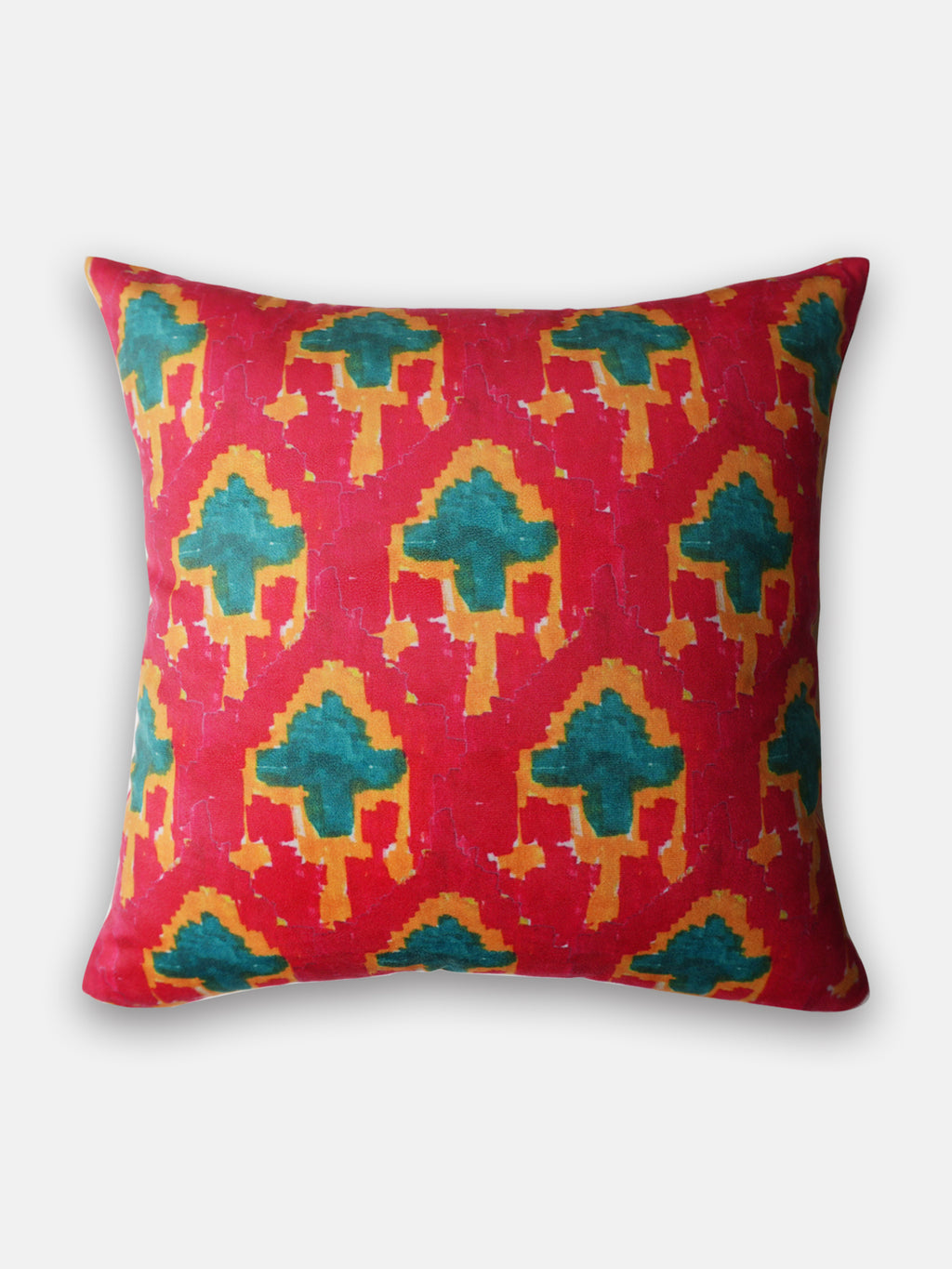 Mera Angana Abstract Ikat Cushion