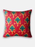 Mera Angana Abstract Ikat Cushion