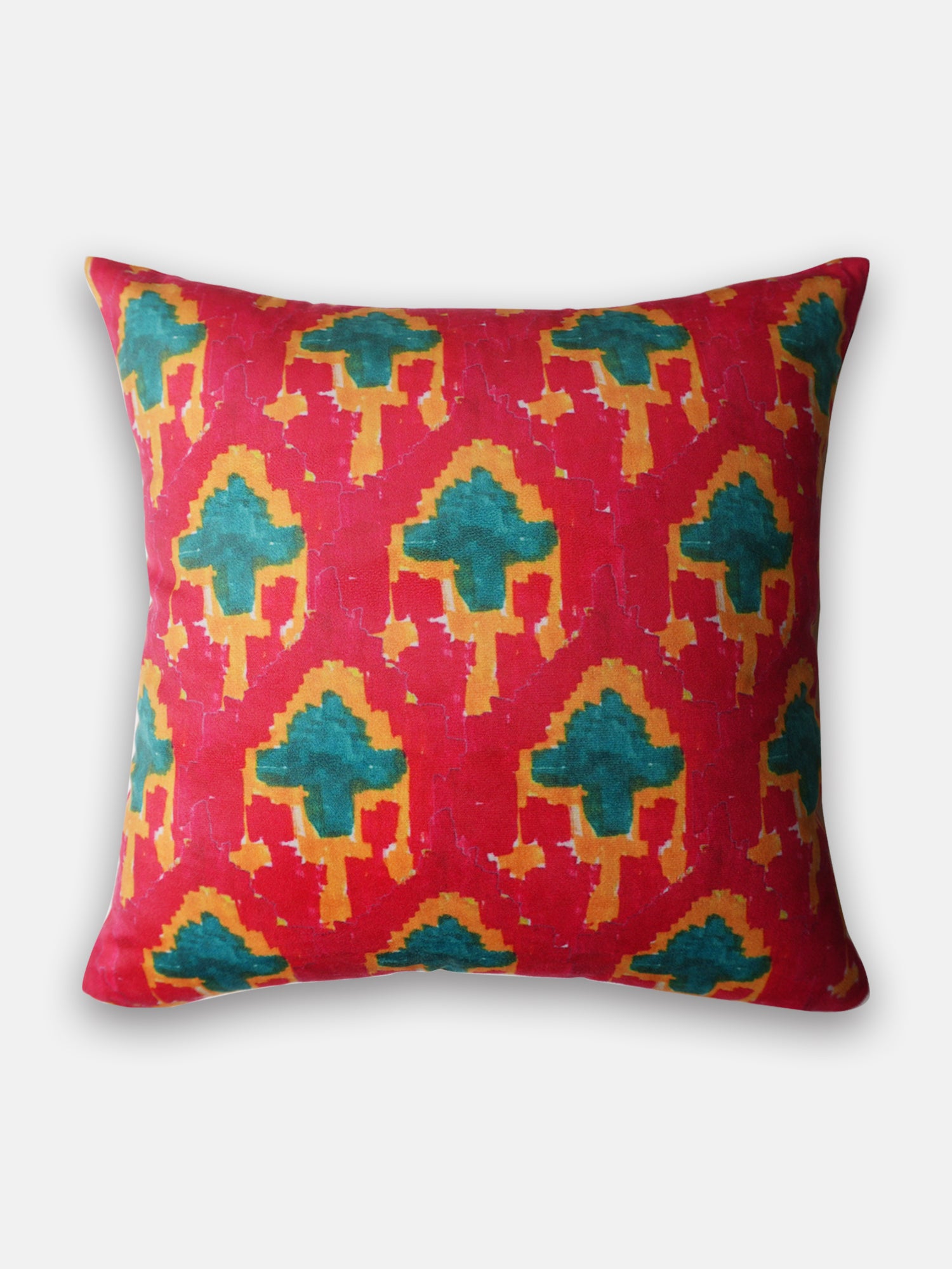 Mera Angana Abstract Ikat Cushion