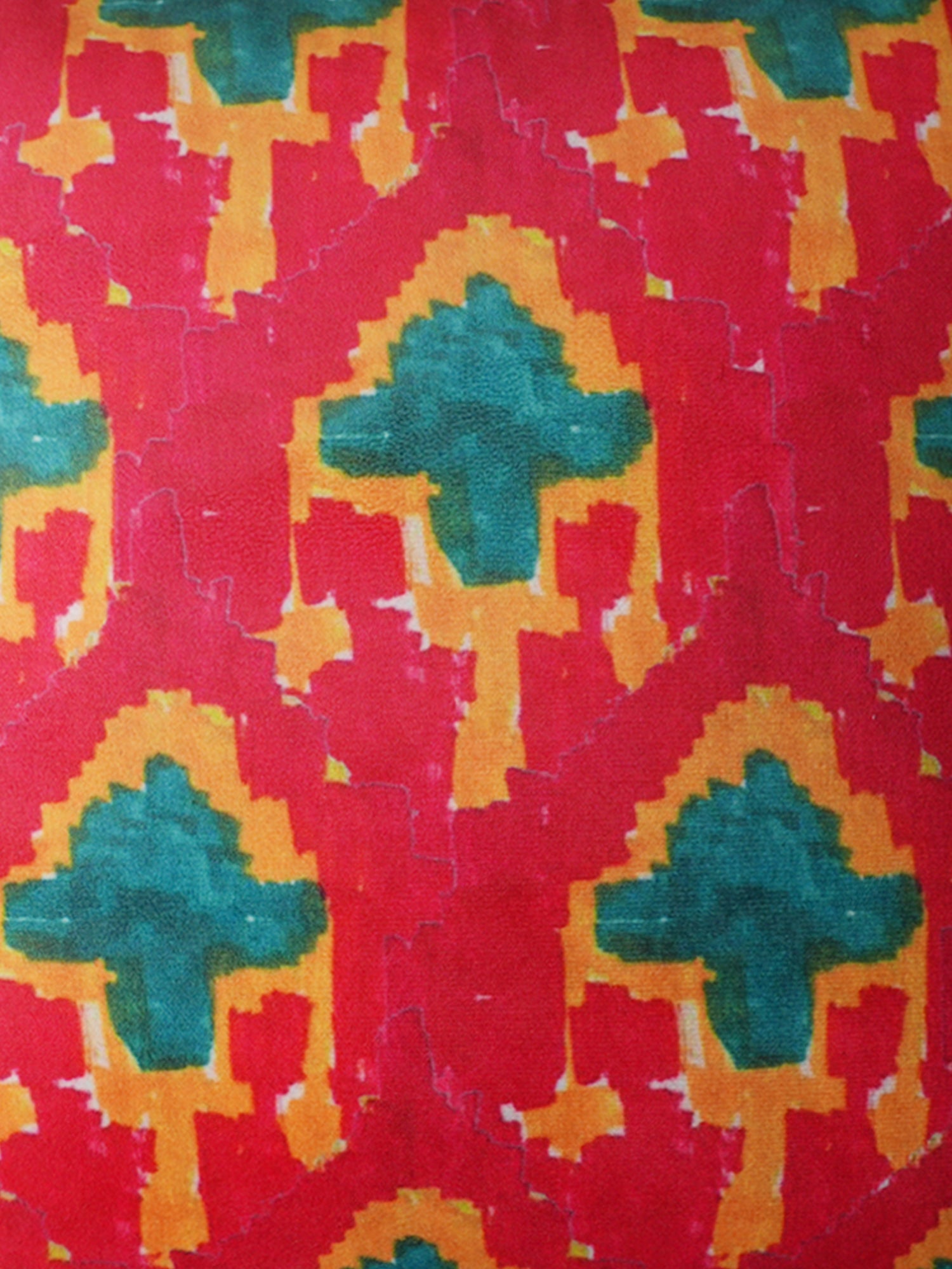 Mera Angana Abstract Ikat Cushion