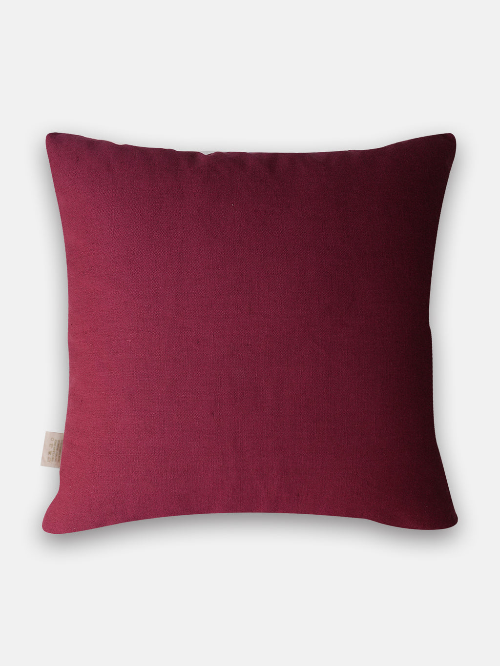 Embellished Garden Crimson Bloom Cushion