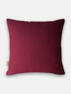 Embellished Garden Crimson Bloom Cushion