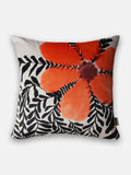 Embellished Garden Saffron Bloom Cushion
