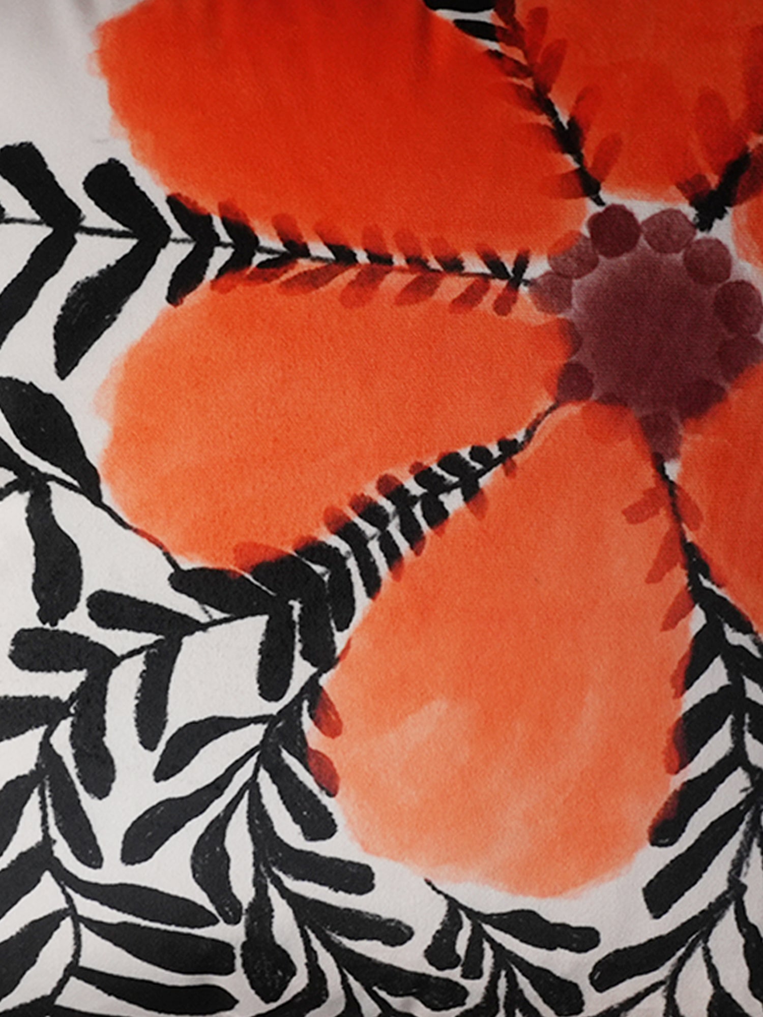 Embellished Garden Saffron Bloom Cushion