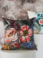 Embellished Garden Wildflower Meadow Cushion