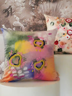 Embellished Garden Rang Talaab Cushion
