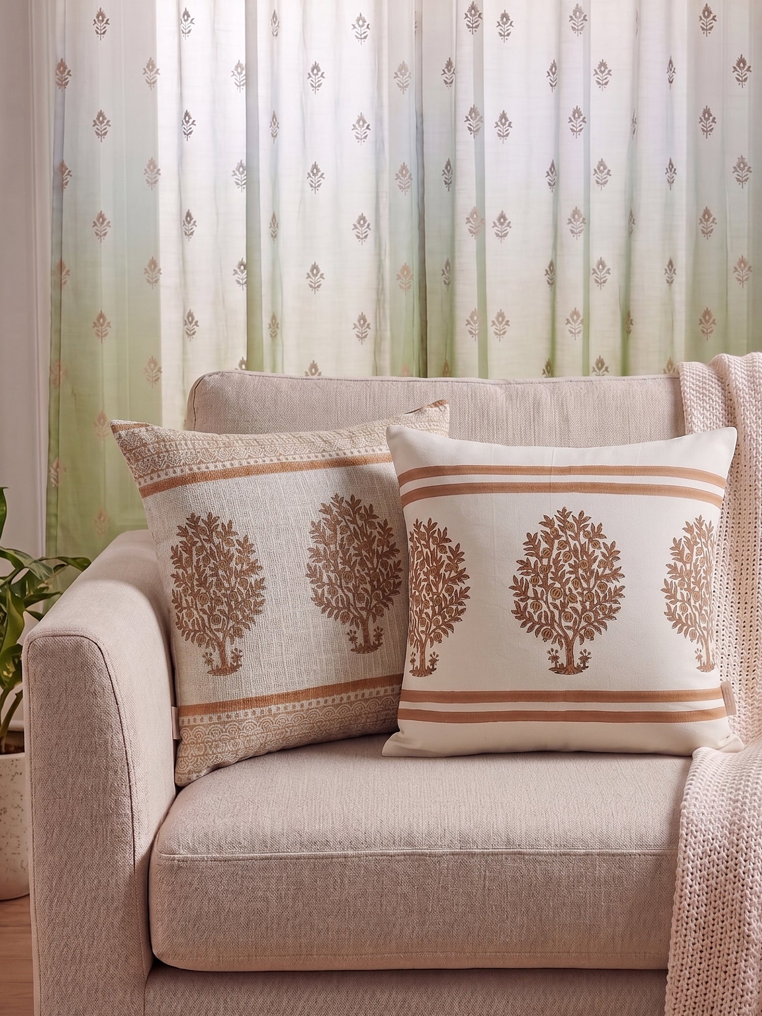 Vriksha Vatika Cushion