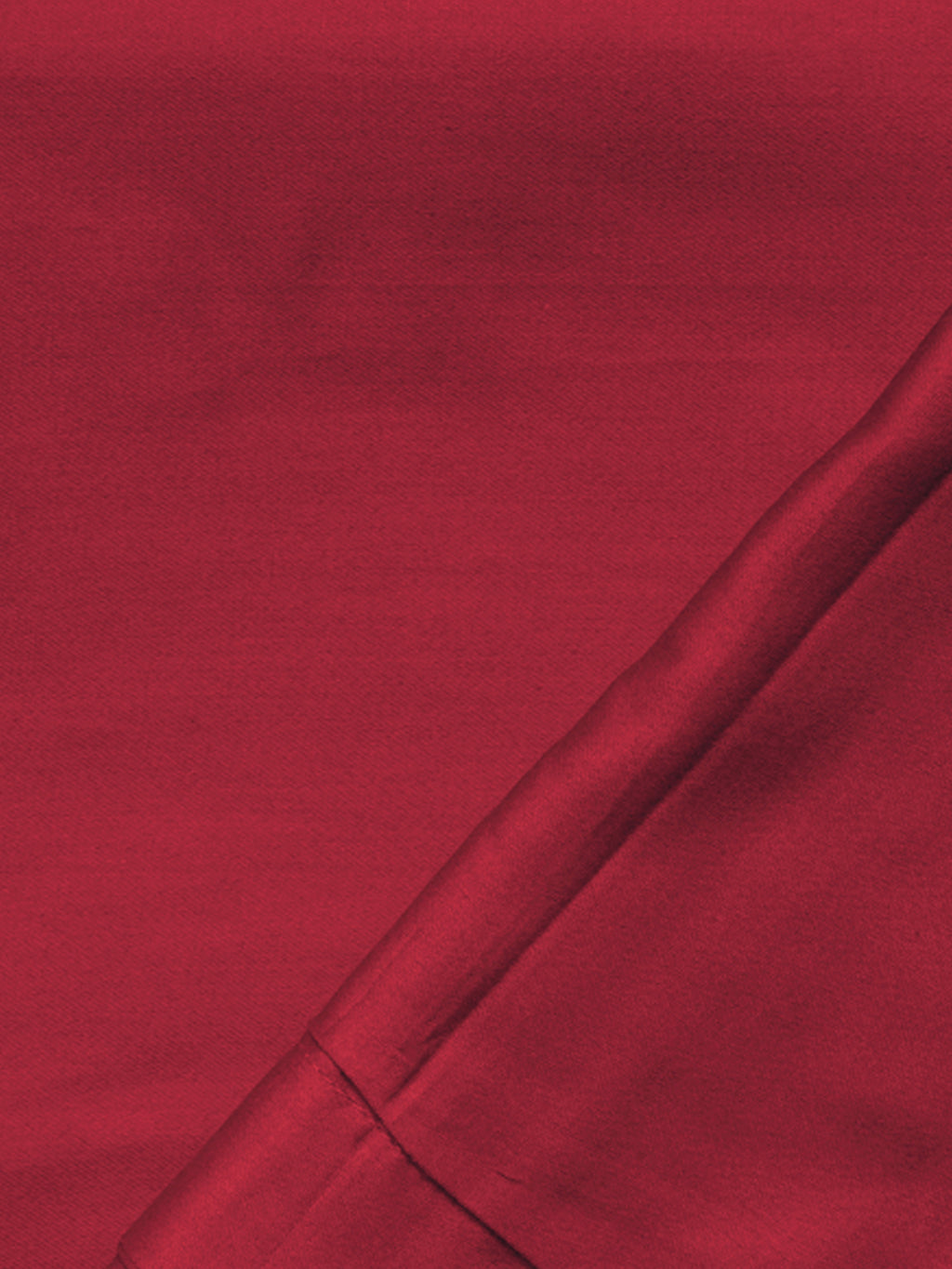 Deep Red Duvet Cover with 2 pillow covers:300 TC cotton