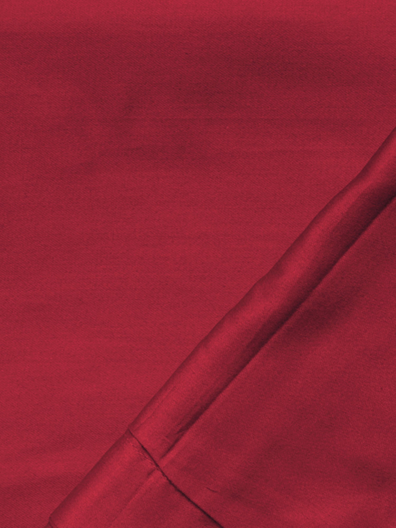 Deep Red Duvet Cover with 2 pillow covers:300 TC cotton
