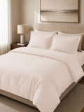 Light Beige Duvet Cover with 2 pillow covers:300 TC cotton