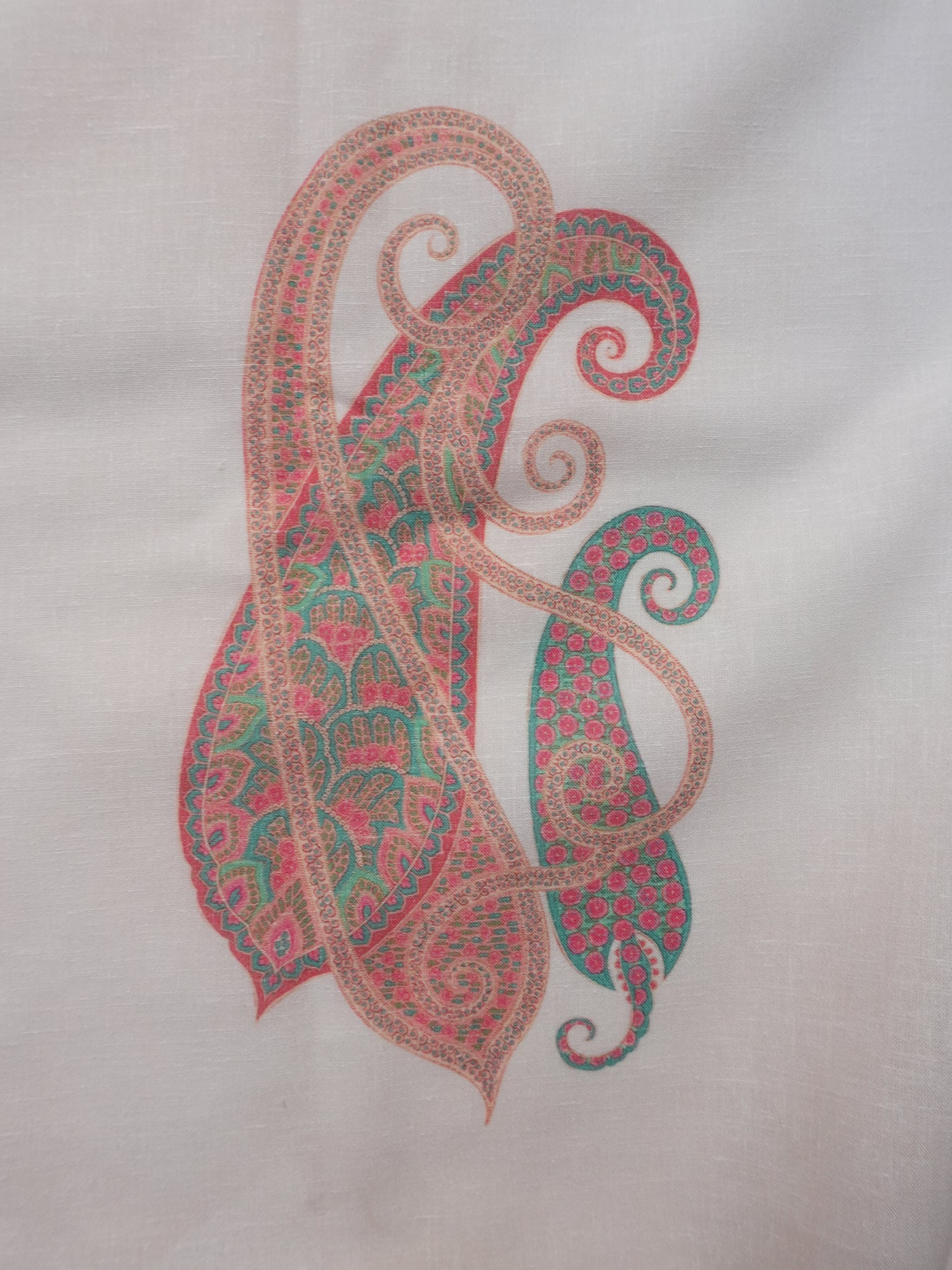 Aafreen Paisley Sheer Fabric