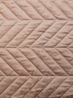 Serene Chevron AC Quilt Set- Beige