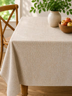 Sandstone Weave Table Cover