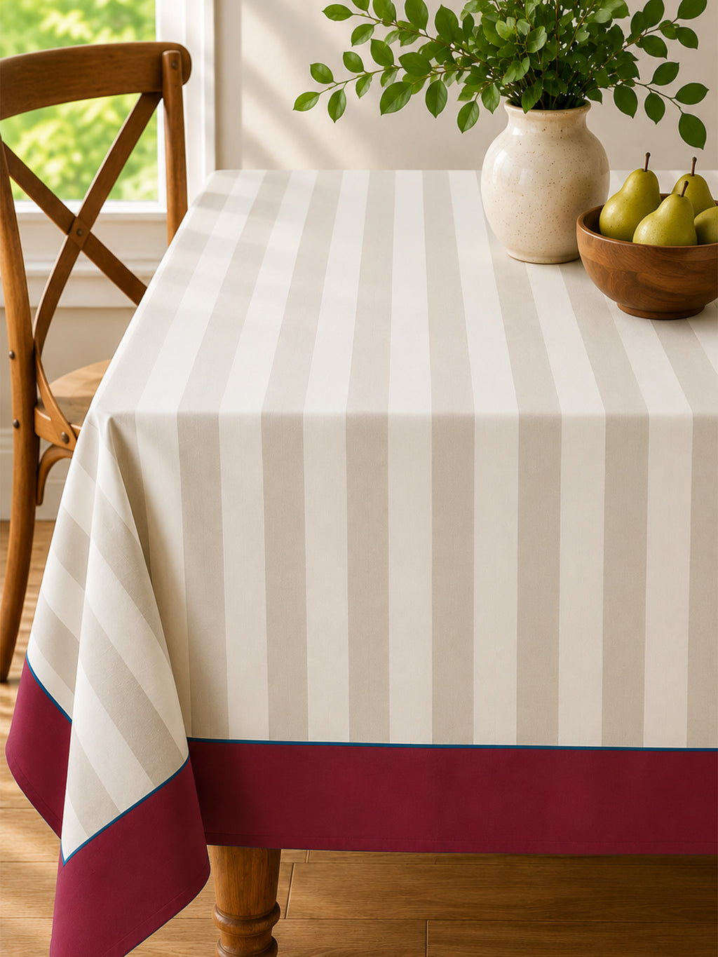 Mera Angana Stripe Table Cover