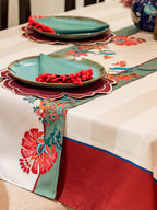 Mera Angana Stripe Table Cover