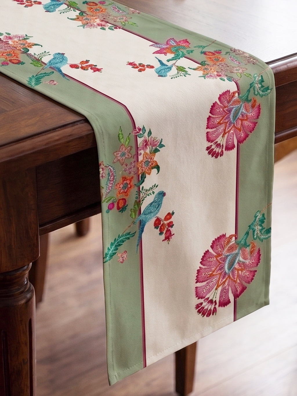 Mera Angana Chidiya Table Runner