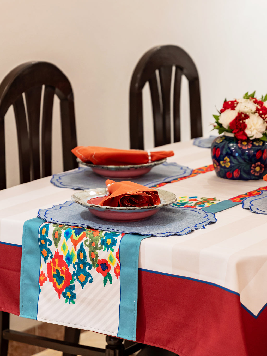 Mera Angana Ikat Table Runner