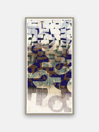 Midnight Mosaic Wall Art 1