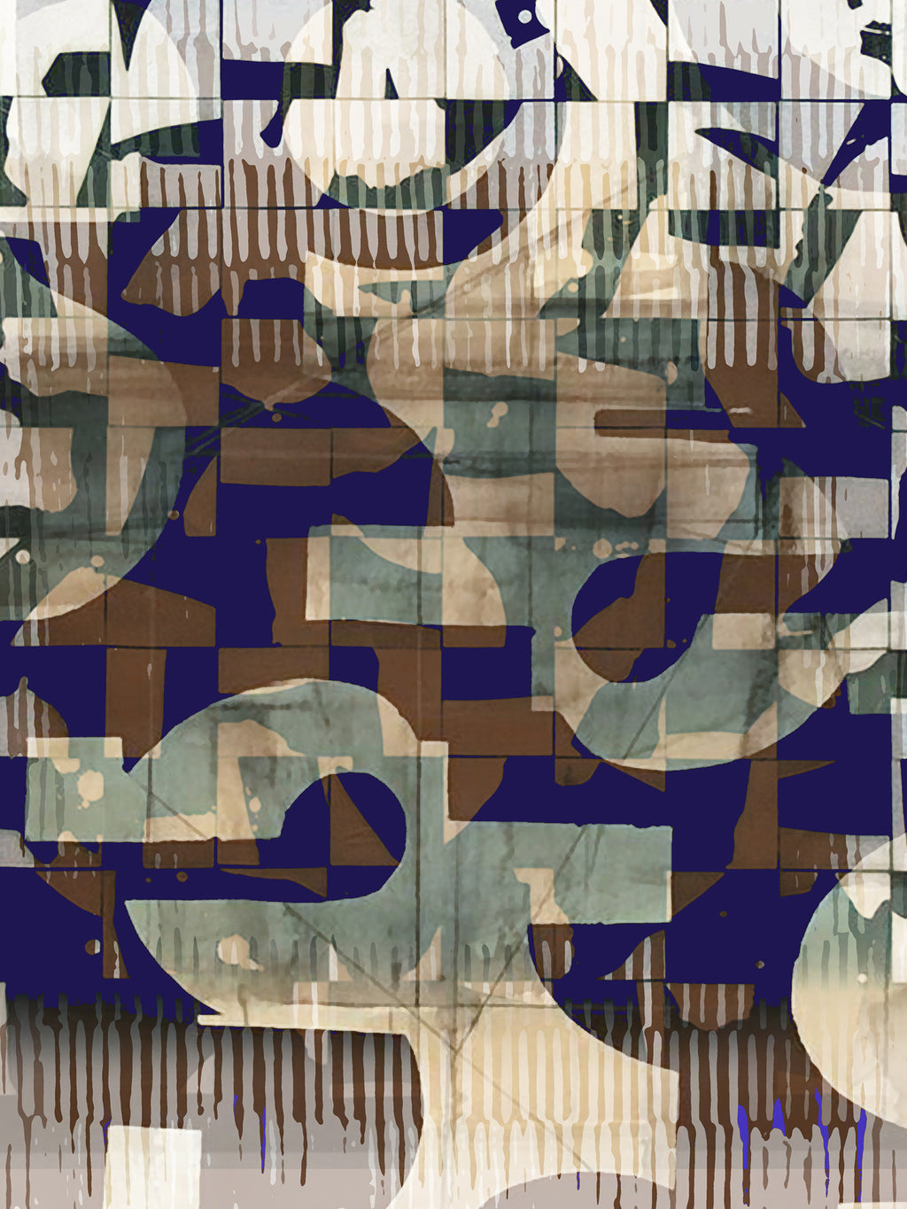 Midnight Mosaic Wall Art 1