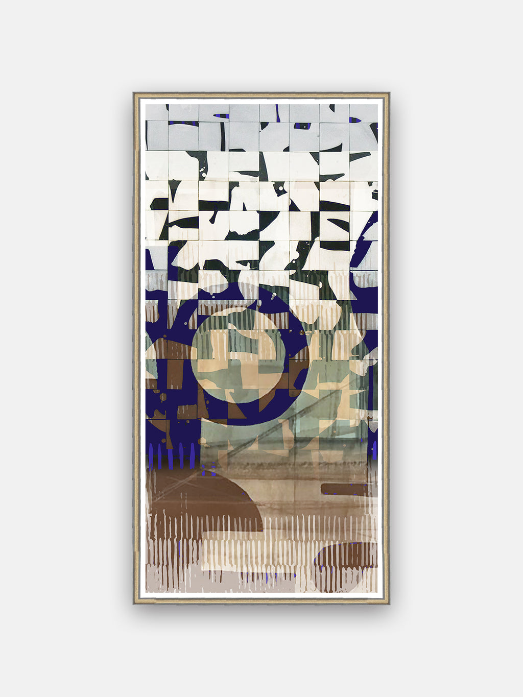 Midnight Mosaic Wall Art 2