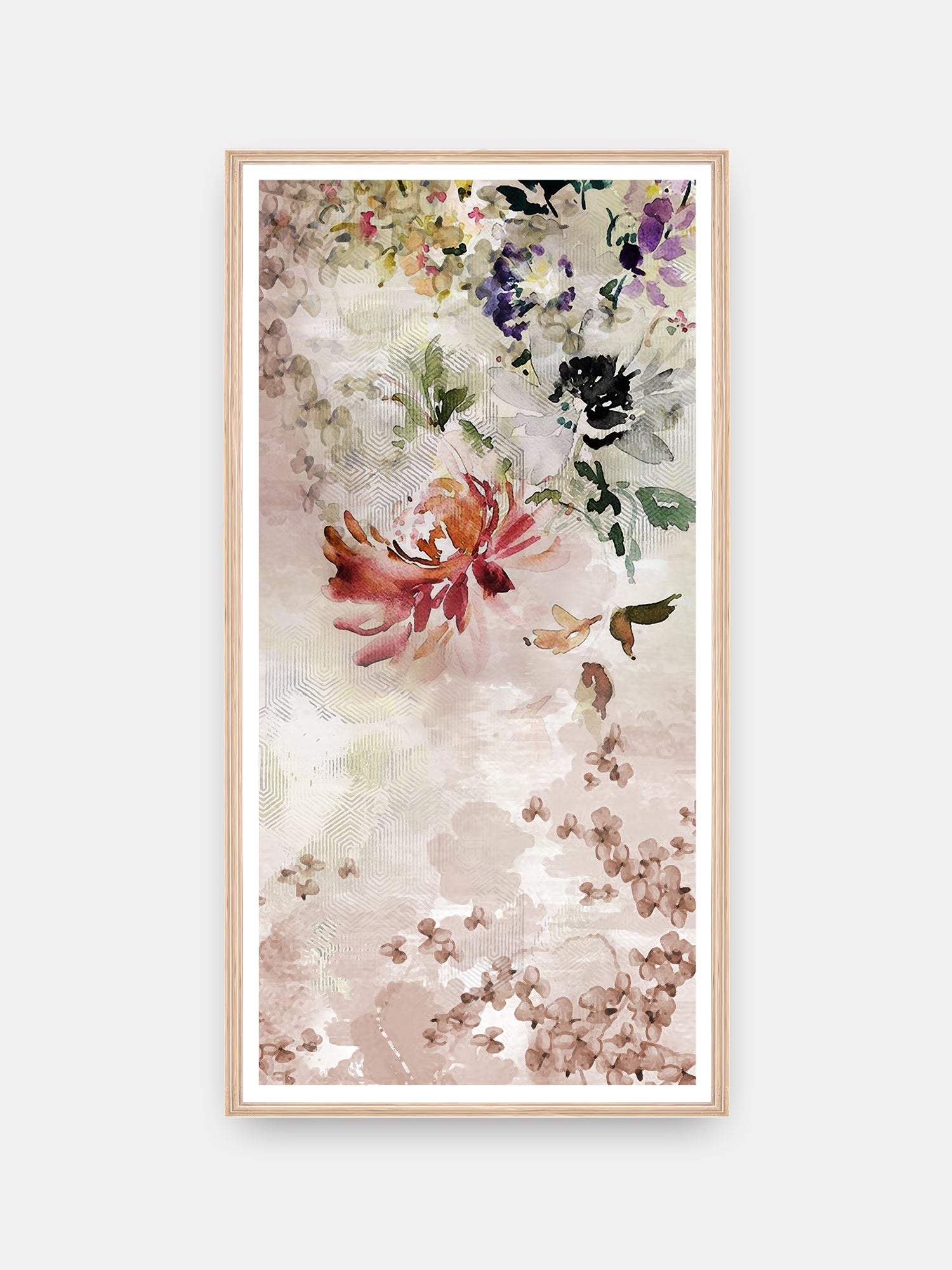 Blush Meadow Wall Art 1