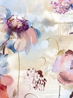 Pastel Petals Wall Art Cluster
