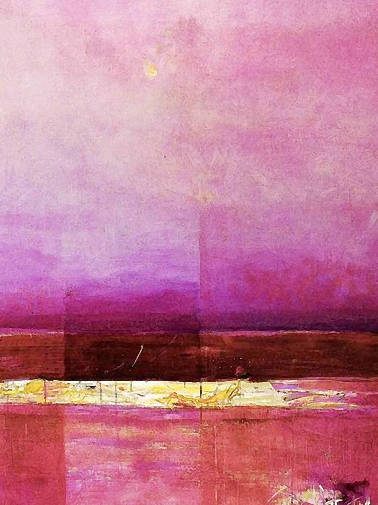 Rose Horizon Wall Art Cluster