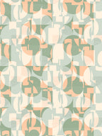 Retro Geometry- Sage
